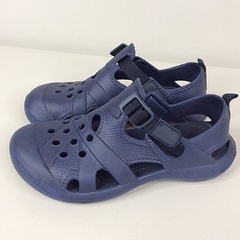 Sport Foam Water Shoes Womens 10 Mens 8 Blue Full Coverage Unisex Sandal